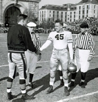 Captains Meet Before 1942 Army-Navy Game